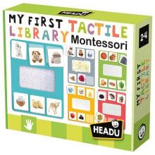 HEADU Montessori My First Tactile Library Educative Game doll