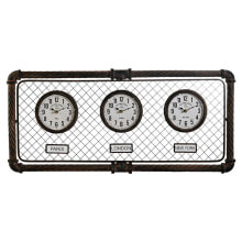 Настенное часы Home ESPRIT Темно-серый полипропилен Железо 93 x 5 x 42 cm