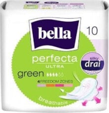 Гигиенические прокладки и тампоны bella Bella Perfecta ultra green 10pcs. universal