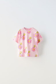 Tweety ™ looney tunes floral t-shirt
