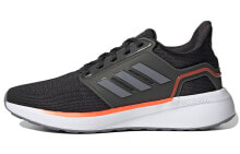 adidas EQ19 Run 复古休闲 低帮 跑步鞋 男款 黑灰红拼色 / Кроссовки Adidas EQ19 Run H02037