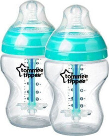 Бутылочки и ниблеры для малышей Детская бутылочка Tommee Tippee 260 мл, 2 шт.
