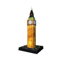 3D Puzzle Bauwerke Big Ben Bei Nacht