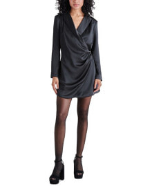 Steve Madden women's Jasper Wrap-Front Blazer Dress