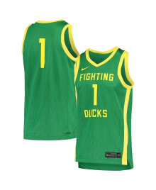 Nike men's #1 Green Oregon Ducks Replica Basketball Jersey
