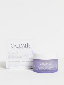 Caudalie – Vinoperfect – Korrigierende Nachtcreme mit Glykolsäure zur Beseitigung von dunklen Flecken, 50 ml