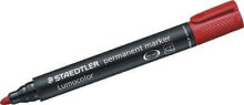 Staedtler STAEDTLER Marker Lumocolor perm rot 10 Stück