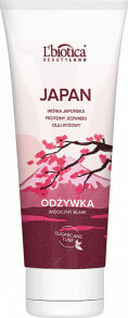 Regenerierender Conditioner Japan mit japanischer Kirsche, Seidenproteinen und Reisöl - L'biotica Beauty Land Japan Hair Conditioner