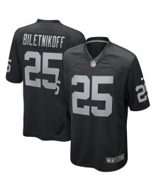 Nike men's Fred Biletnikoff Black Las Vegas Raiders Game Retired Player Jersey