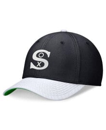 Nike men's Navy, White Chicago White Sox Cooperstown Collection Rewind Swooshflex Performance Hat