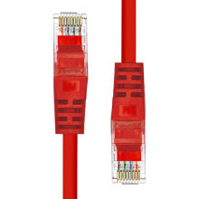 Кабели и разъемы для аудио- и видеотехники proXtend V-5UTP-03R сетевой кабель Красный 3 m Cat5e U/UTP (UTP)