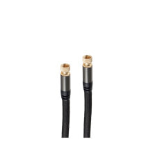 S-Conn BS20-55055 коаксиальный кабель 5 m F Черный