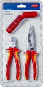 Knipex Zestaw narzędzi do prac elektroinstalacyjnych 340 mm 00 31 30 BK V01 (00 31 30 BK V01)