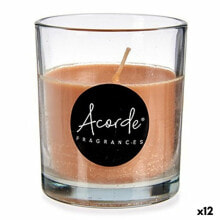 Scented Candle Cinnamon 7 x 7,7 x 7 cm (12 Units)