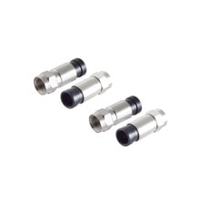 BS15-300114 - F-type - F - F - 7 mm - Stainless steel - 2 pc(s)