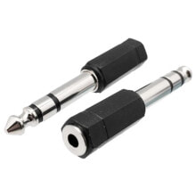 EUROCONNEX 1116 F/M Jack 3.5 To Adapter 6.4 mm