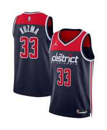 Men's Brand Kyle Kuzma Navy Washington Wizards 2022/23 Statement Edition Swingman Jersey