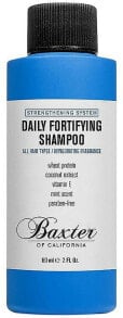 Stärkendes Shampoo für tägliche Anwendung mit Vitamin E, Weizenprotein und Kokosnussextrakt für alle Haartypen - Baxter of California Daily Fortifying Shampoo