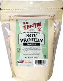 Растительный протеин Bob's Red Mill Soy Protein Powder  Соевый протеиновый порошок без ароматизатора 396 г
