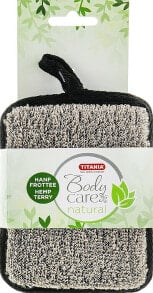 Washcloths and brushes for bath and shower