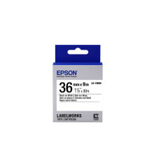 Printer Labels Epson C53S657006 Black Black/White