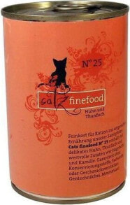 Catz Finefood N.25 Kurczak i Tuńczyk puszka 400g