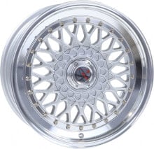 Колесный диск литой R-Style Wheels RS01 silver horn polished 7x15 ET38 - LK4/100 ML73.1