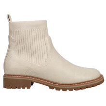 Купить бежевые женские высокие ботинки Corkys: Corkys Cabin Fever Round Toe Chelsea Womens Beige Casual Boots 81-0006-CREA