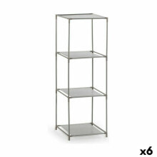 Shelves Confortime 3 Shelves 35 x 35 x 102 cm (6 Units)