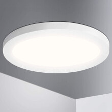 Светодиодный потолочный светильник Lumare, 18 Вт Extra Flat Round 1400 лм, 225 мм, заменяет потолочный светильник IP44 120 Вт для гостиной, ванной комнаты, кухни, прихожей, подвала, настенного светильника, встроенного точечного светильника, современный те
