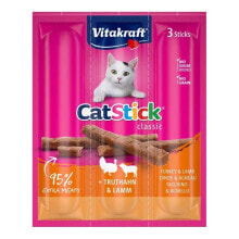 VITAKRAFT Cat Stick Turkey and lamb cat treat 18g