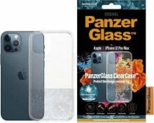 чехол силиконовый прозрачный IPHONE 12 PRO MAX PanzerGlass