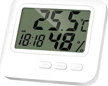 Mechanical weather stations, thermometers and barometers