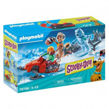Детские игровые наборы и фигурки из дерева конструктор Playmobil Скуби Ду 70706 Приключения со снежным призраком