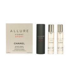 Chanel Allure Homme Sport Набор: Туалетная вода 20 мл + Сменные блоки 2x20 мл