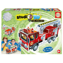 EDUCA BORRAS Studio 3D Fire Truck Craft
