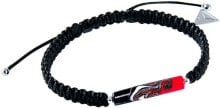 Женские браслеты Партнерский браслет Shamballa Red Black с уникальным жемчугом Lampglas BSHX10