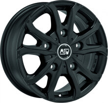 Колесный диск литой MSW MSW 48 Van matt black 7x17 ET41 - LK5/118 ML71.1