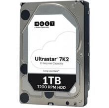 Внутренние жесткие диски (HDD) Внутренний жесткий диск Western Digital Ultrastar HUS722T1TALA604 3.5" 1000 GB Serial ATA III 1W10001