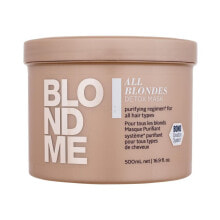 Schwarzkopf Professional Blond Me All Blondes Detox Mask 500 ml haarmaske für Frauen