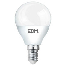 EDM Spherical LED Bulb E14 7W 600 Lumens 4000K