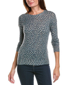 Купить женские свитеры Autumn Cashmere: Autumn Cashmere Leopard Cashmere Sweater Women's