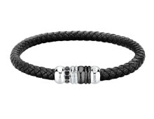 Timeless leather bracelet for men Moody SQH53