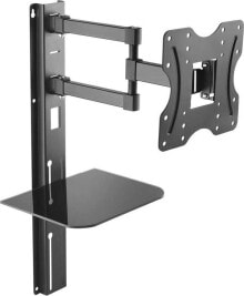 Brackets and racks for televisions and audio equipment