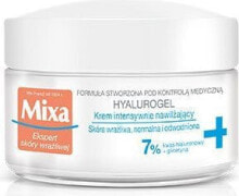 Увлажнение и питание кожи лица mixa Hyalurogel Интенсивно увлажняющий крем с гиалуроновой кислотой, для сухой,чувствительной и обезвоженной кожи 50 мл