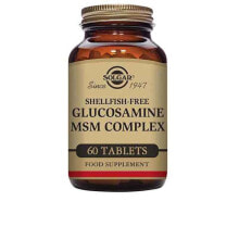 Глюкозамин, Хондроитин, МСМ Solgar Complex Glucosamine MSM Комплекс с глюкозамином и МСМ  60 капсул