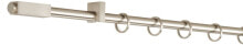 Curtain rods and curtain accessories