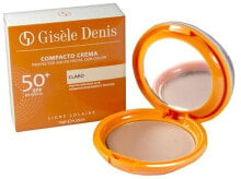 Flüssige Gesichtscreme - Gisele Denis Compact Facial Sunscreen Cream Spf50 + Light Tone