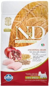Сухие корма для собак farmina N&D Cereal Arm Adult Mini Chicken and Pomegranate Dry Food