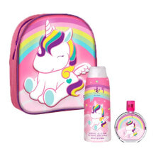 Детская декоративная косметика и духи Eau my Unicorn Детский набор : сумка+ духи + шампунь 300 мл